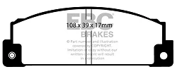 DP372 Klocki hamulcowe ULTIMAX2 EBC Brakes Fiat 131 X1/9 Ritmo Strada Seat 131 132