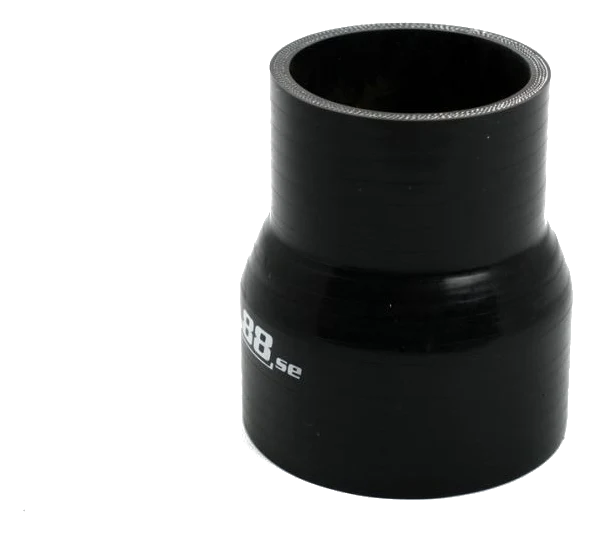 Wąż silikonowy czarny 2,5 - 3,5" (63-89mm)