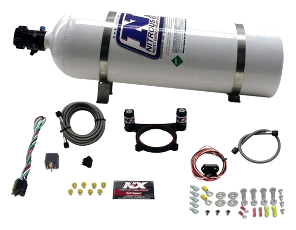 Plate System with 15Lb Bottle for Ford Coyote 5.0L / Godzilla 7.3 Nitrous Express 20948-15