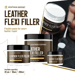 Leather Expert Leather Flexi Filler elastyczna płynna skóra do naprawy rys pęknięć i płytkich ubytków 25ml