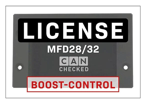 CANchecked Licencja MFD28/32 Boost Control
