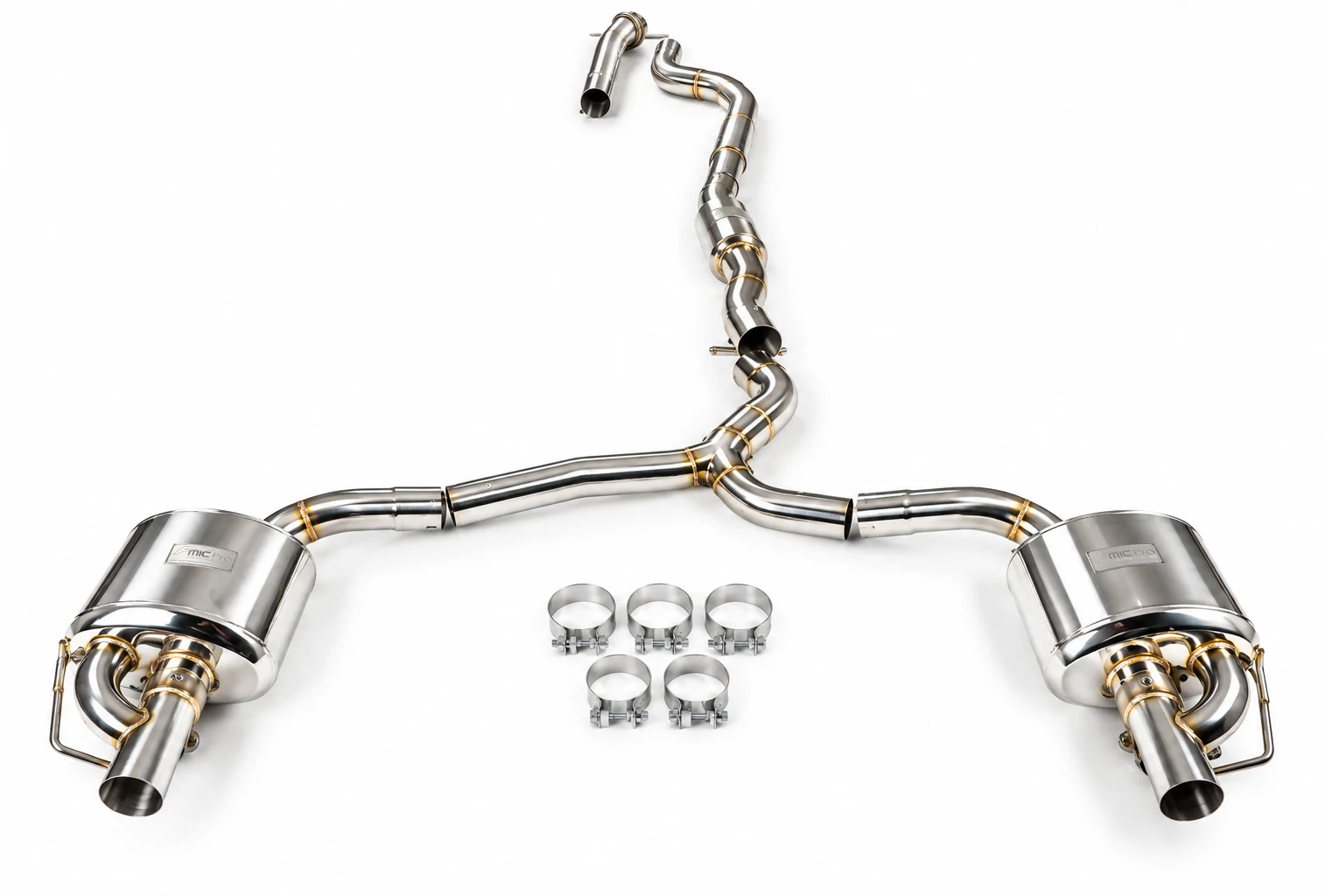 Aktywny układ wydechowy z klapami Cat-Back FMIC.Pro Mercedes Benz E klasa E200 E250 E300 W213 S213 2.0T M274 2016-2018