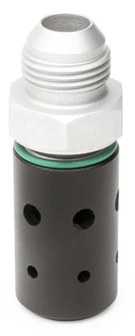 Nuke Performance Fitting Adapter Tank Vent Safety Valve AN-8 (3/4 UNF) to AN-8 Male
