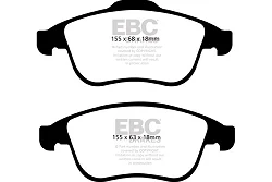 DPX2071 Klocki hamulcowe ULTIMAX2 EBC Brakes Renault Grand Scenic Mk3 Laguna 3 Laguna 3 Coupe Latitude Scenic 3rd Gen Talisman Talisman Grandtour Laguna 3 GT Laguna 3 Coupe GT