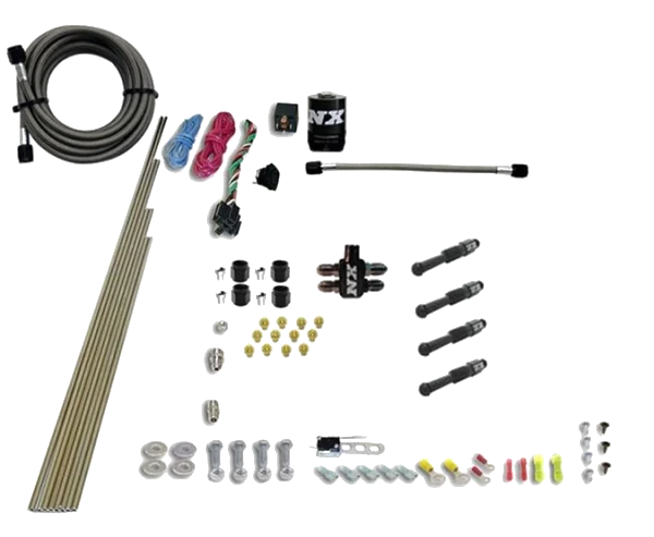 Dry Direct Port Nozzle System 4 Cylinder without Bottle Nitrous Express NX 93046-00