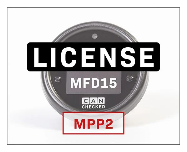 CANchecked Licencja MFD15 MPP2