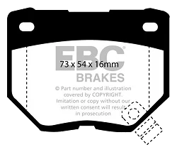 DP826 Klocki hamulcowe ULTIMAX2 EBC Brakes