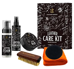 Leather Expert Leather Care Kit Biker’s Edition zestaw do pielęgnacji skórzanej odzieży motocyklowej 400ml