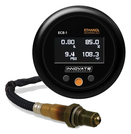 Zegar wskaźnik Innovate 3906 4w1 Boost AFR temp. paliwa i zawartośc etanolu