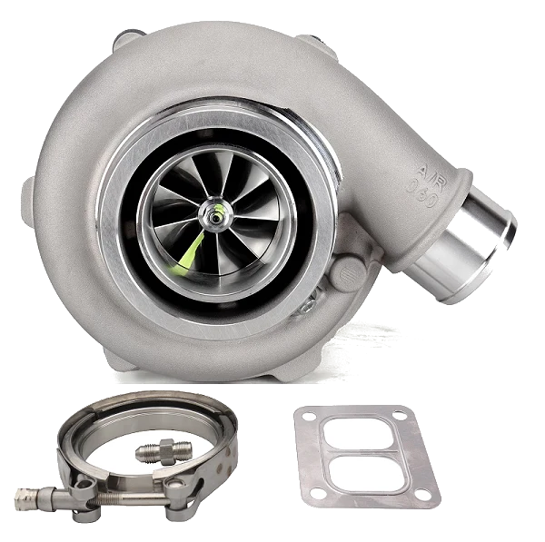 Turbosprężarka Pulsar PSR 3076 Gen2 750HP .85 T4 Twin Scroll Wlot 3" V-Band Wylot Łożyska kulkowe