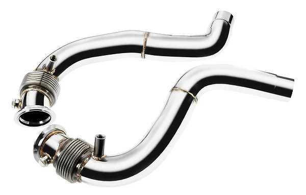 Downpipe FMIC.Pro BMW F86 X6 M 4.4L S63B 2013-2018