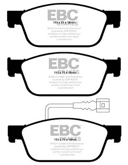 DPX2096 Klocki hamulcowe ULTIMAX2 EBC Brakes Volkswagen Caravelle Caravelle T6 Volkswagen COMMERCIAL Transporter Kombi/Camper T5 Transporter Kombi/Camper T6 California T5 California T6
