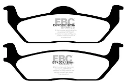 DP61697 Klocki hamulcowe GREENSTUFF EBC Brakes Ford Ford F150 F150 SVT Raptor Lincoln Mark LT F15
