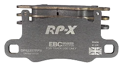 DP82207RPX Sportowe klocki hamulcowe RP-X Racing EBC Brakes Porsche 911 991 Cayman 981 Cayman 718 Porsche 911 991 911 991/2 911 991 GT3 911 991/2 GT3 911 991/2 GT3 RS Cayman 981 GT4 Cayman 7