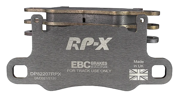 DP82307RPX Sportowe klocki hamulcowe RP-X Racing EBC Brakes Porsche 718 Spyder 982 Boxster 718 Cayman 718 Porsche 911 991/2 Boxster 718 Cayman 718 911 991/2 Carrera 911 991/2 Carrera 4 911 9