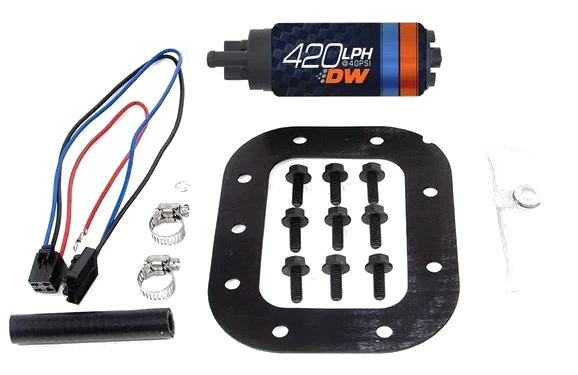 DeatschWerks DW420 In-Tank Fuel Pump 420 lph with Install Kit for Chevrolet Corvette 1986-1989