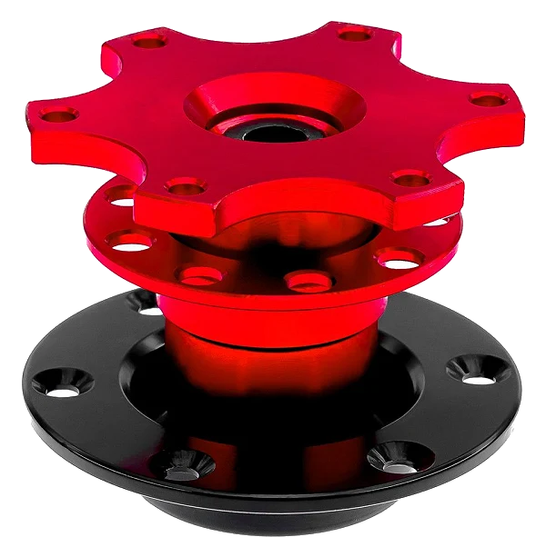 Quick Release JRspec – rozpinka kierownicy Czerwony