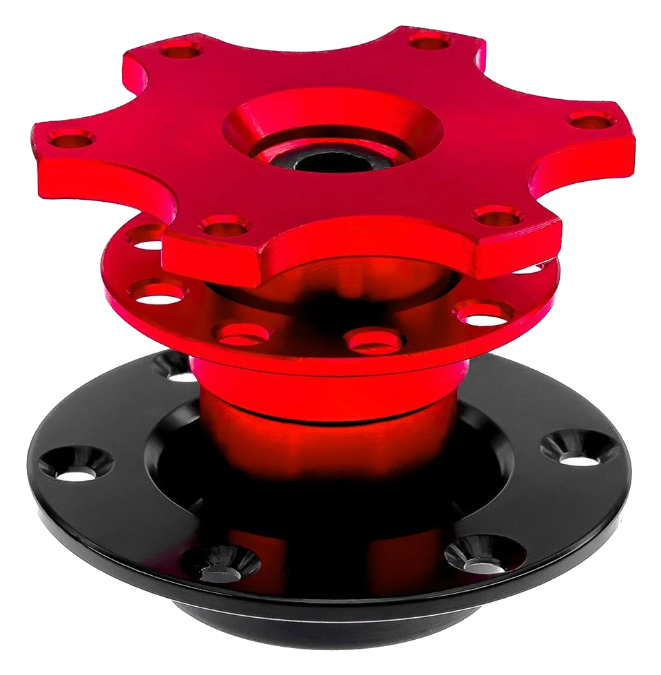 Quick Release JRspec – rozpinka kierownicy Czerwony
