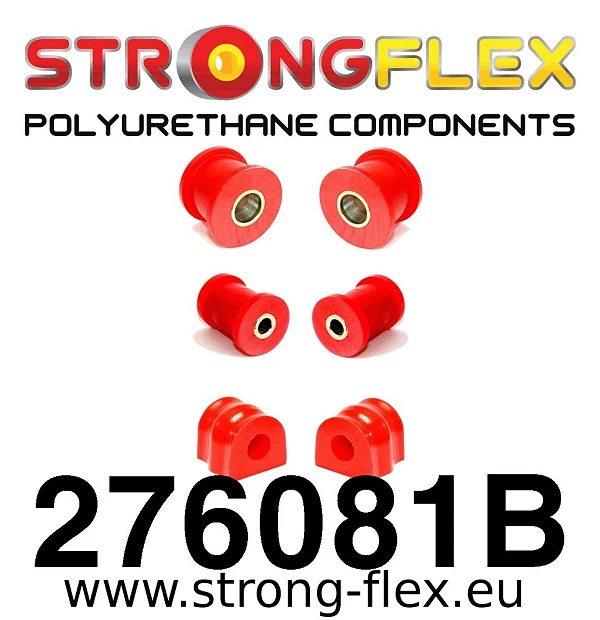276081B: Zestaw poliuretanowy przedniego zawieszenia Subaru Baja