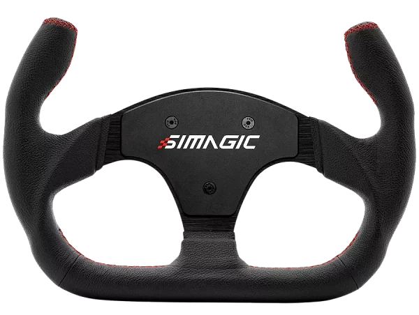 Profesjonalna Skórzana Kierownica Wyścigowa Typ C 325mm SIMAGIC Simulator Simracing - P-325C(Leather)