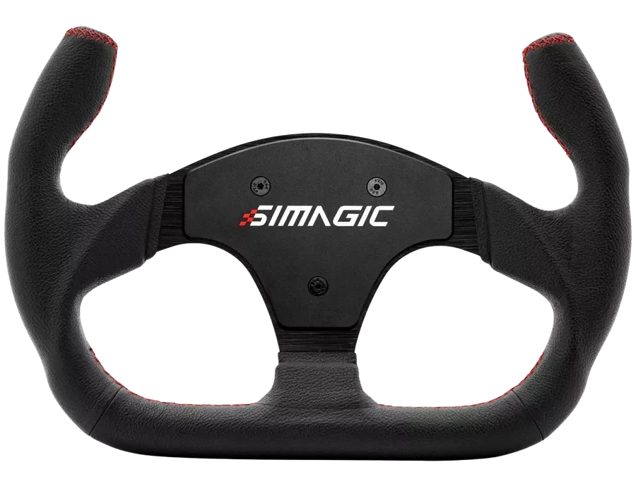 Profesjonalna Skórzana Kierownica Wyścigowa Typ C 325mm SIMAGIC Simulator Simracing - P-325C(Leather)