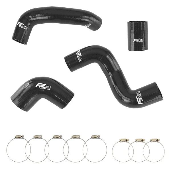 Zestaw Przewodów Silikonowych Intercoolera FMIC.EU Land Rover Freelander TD4 2.0L - Czarny