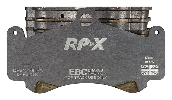 DP81516RPX Sportowe klocki hamulcowe RP-X Racing EBC Brakes Porsche Porsche 911 996 911 997 911 996 GT2 911 996 GT3 911 997 GT3 911 997 Turbo 911 997 Turbo S 911 996 GT2 911 996 GT3 911 997