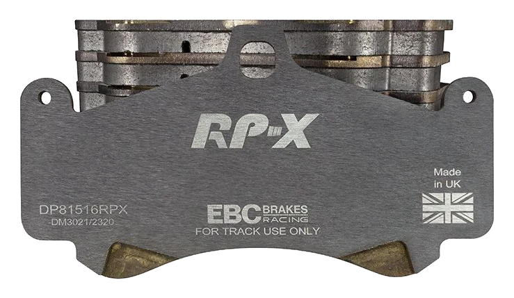 DP81516RPX Sportowe klocki hamulcowe RP-X Racing EBC Brakes Porsche Porsche 911 996 911 997 911 996 GT2 911 996 GT3 911 997 GT3 911 997 Turbo 911 997 Turbo S 911 996 GT2 911 996 GT3 911 997