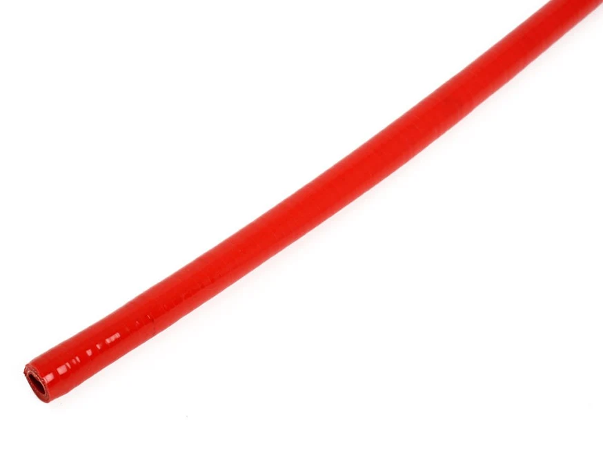 Wąż silikonowy czerwony elastyczny gładki 0,625" (16mm)