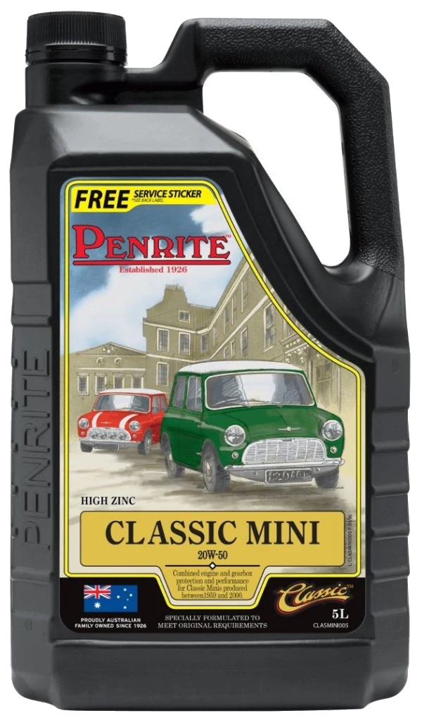 Olej silnikowy Penrite Classic Mini 20W50 Mineral 5L