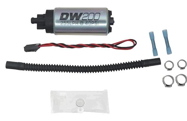 Pompa paliwa DeatschWerks DW200 255 lph 2004-22 Harley Davidson Dyna 2008-22 Softail 2016-22 Low Rider 2007-17 Night Rod 2006-22 Street Bob 2007-17 Street Rod 2007-17 V-Rod