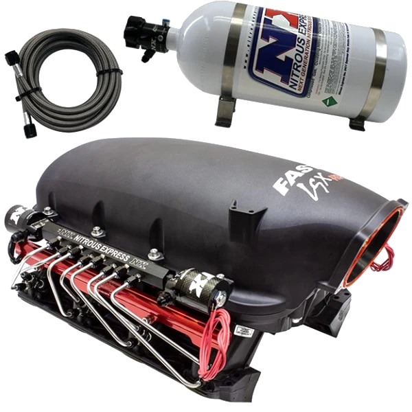 Fast HR Manifold for LS1 / Cathedral Port Heads with Shark Direct Port Nitrous Express NX INTAKE006