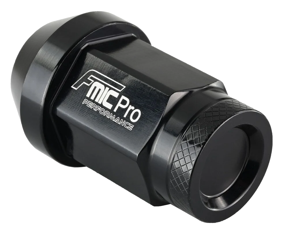 Kuta nakrętka aluminiowa do kół FMIC.Pro M12x1.25 Czarna 1 szt. stożkowa 7075-T6