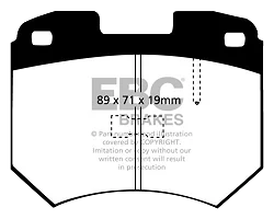 DP274 Klocki hamulcowe ULTIMAX2 EBC Brakes Audi 10