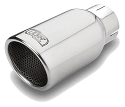 Uniwersalna końcówka tłumika okrągła 80mm długość 120mm średnica montażowa 65mm - N1-80RS/65