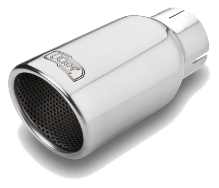 Uniwersalna końcówka tłumika okrągła 80mm długość 120mm średnica montażowa 65mm - N1-80RS/65