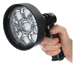Mocny Reflektor LED Purelux 120BP Zasięg 520 m