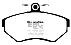 DP1113 Klocki hamulcowe ULTIMAX2 EBC Brakes Volkswagen Passat B4 Passat B5