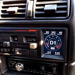 CANchecked Display MFD28 Gen2 for Opel Calibra A 90-97 Vectra A 88-95 LHD/RHD