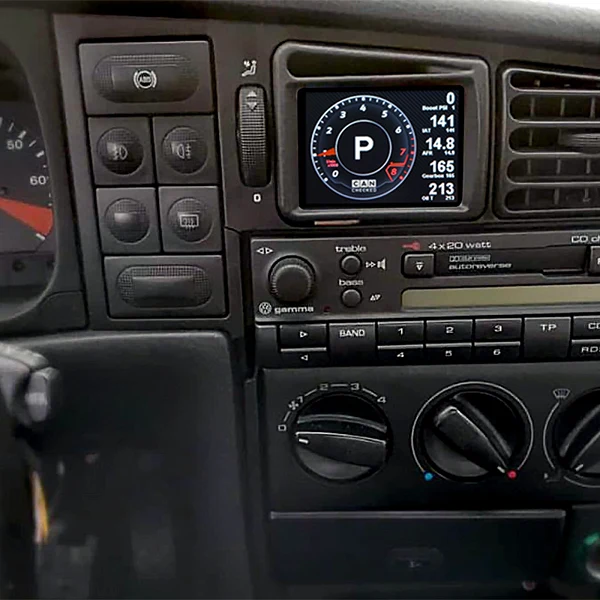 CANchecked Wyświetlacz MFD28 Gen2 VW Corrado FL LHD 1991-1995