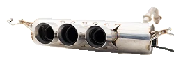 Układ wydechowy XForce z systemem Varex HONDA CIVIC 2017- TYPE R FK8 stal nierdzewna