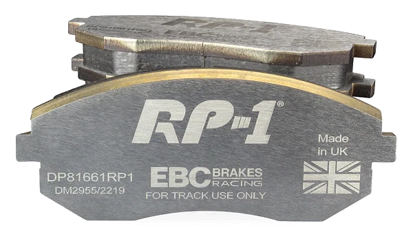 DP81661RP1 Sportowe klocki hamulcowe RP-1 Racing EBC Brakes Subaru Impreza Impreza Sport Legacy BL5 Legacy BP5 Legacy Legacy BPD Legacy BLD Legacy BRD Outback Saab 9-2X Subaru Baja Forester
