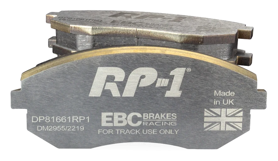 DP81661RP1 Sportowe klocki hamulcowe RP-1 Racing EBC Brakes Subaru Impreza Impreza Sport Legacy BL5 Legacy BP5 Legacy Legacy BPD Legacy BLD Legacy BRD Outback Saab 9-2X Subaru Baja Forester