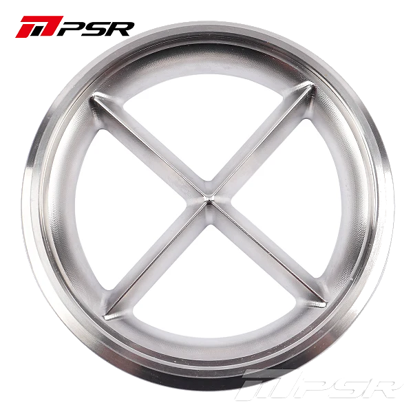 Pulsar PSR 5" Stainless Steel Cross Guard Flange Clamp Kit for 400 Series Turbos Turbine Housing Outlet