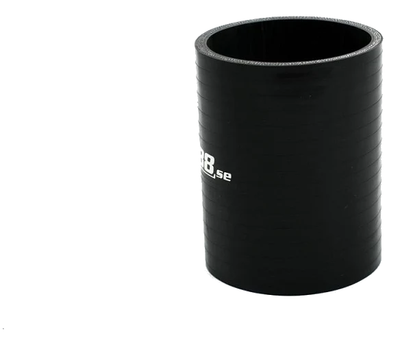 Wąż silikonowy czarny łącznik 3" (76mm)