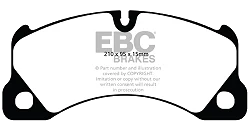 DP51835NDX Klocki hamulcowe BLUESTUFF NDX EBC Brakes Porsche Cayenne 9PA Cayenne 92A Cayenne Coupe Macan Panamera 970 Panamera 2nd Gen 971 Taycan Volkswagen Touareg 1st Gen Touareg 2nd Gen P