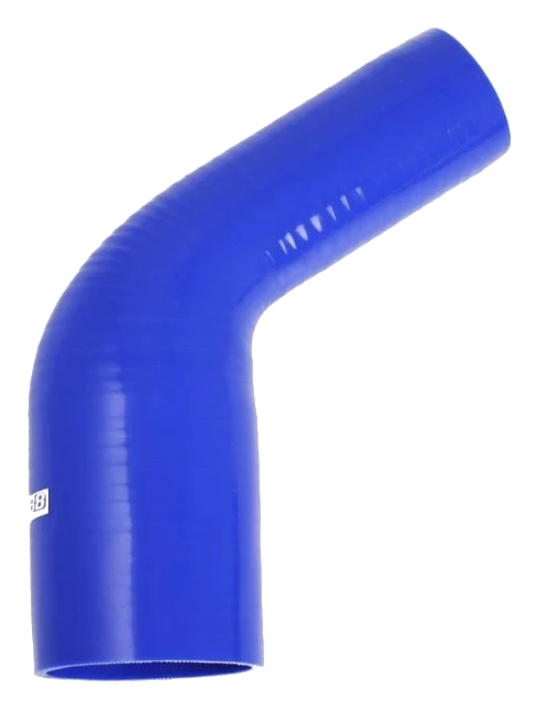 Wąż silikonowy niebieski 60 stopni 2,5 - 2,75" (63 - 70mm)
