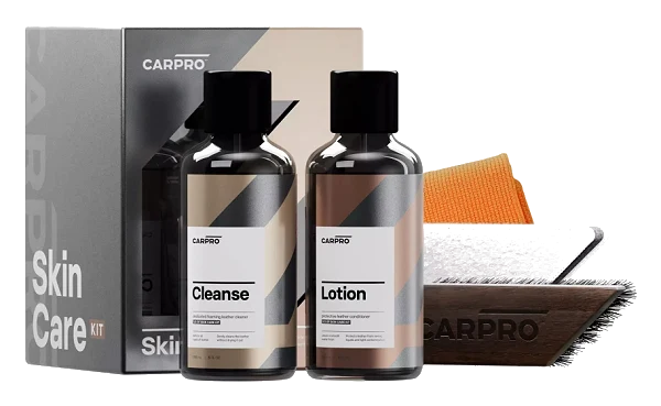 CAR PRO Car Leather SkinCare KIT zestaw do pielęgnacji tapicerki skórzanej skóry 150ml
