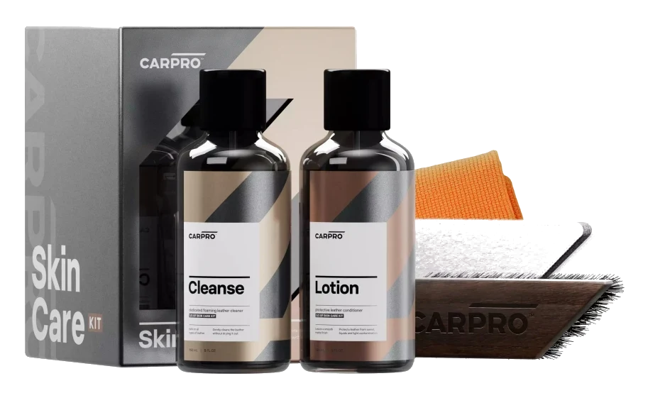 CAR PRO Car Leather SkinCare KIT zestaw do pielęgnacji tapicerki skórzanej skóry 150ml