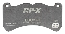 DP81591RPX Sportowe klocki hamulcowe RP-X Racing EBC Brakes Alfa Romeo Giulia 952 Lexus Maserati Ghibli M157 GranCabrio GranTurismo Quattroporte M139 Quattroporte M156 Mercedes-Benz CLK C209